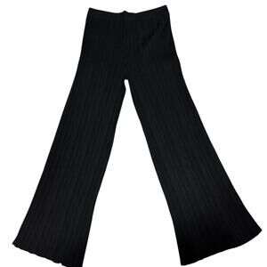 Aerie Womens M Ribbed Pants Everyday Loungewear Comfy Cozy Fall High Waisted